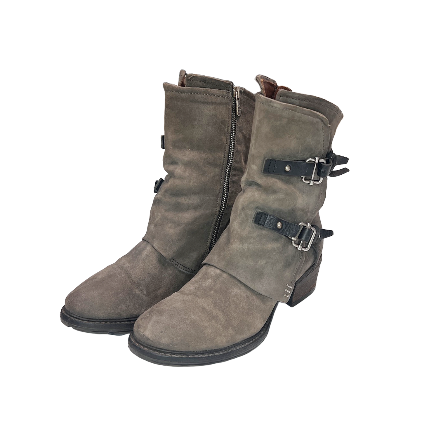 A.S. 98 Suede Leather Boots