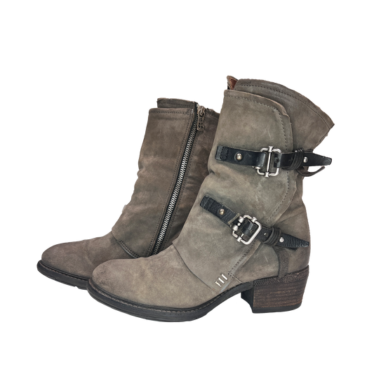 A.S. 98 Suede Leather Boots